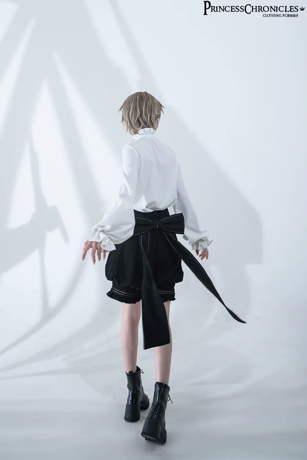 Desperate Bunny - Ouji Lolita Vest Shorts Set - Image 14