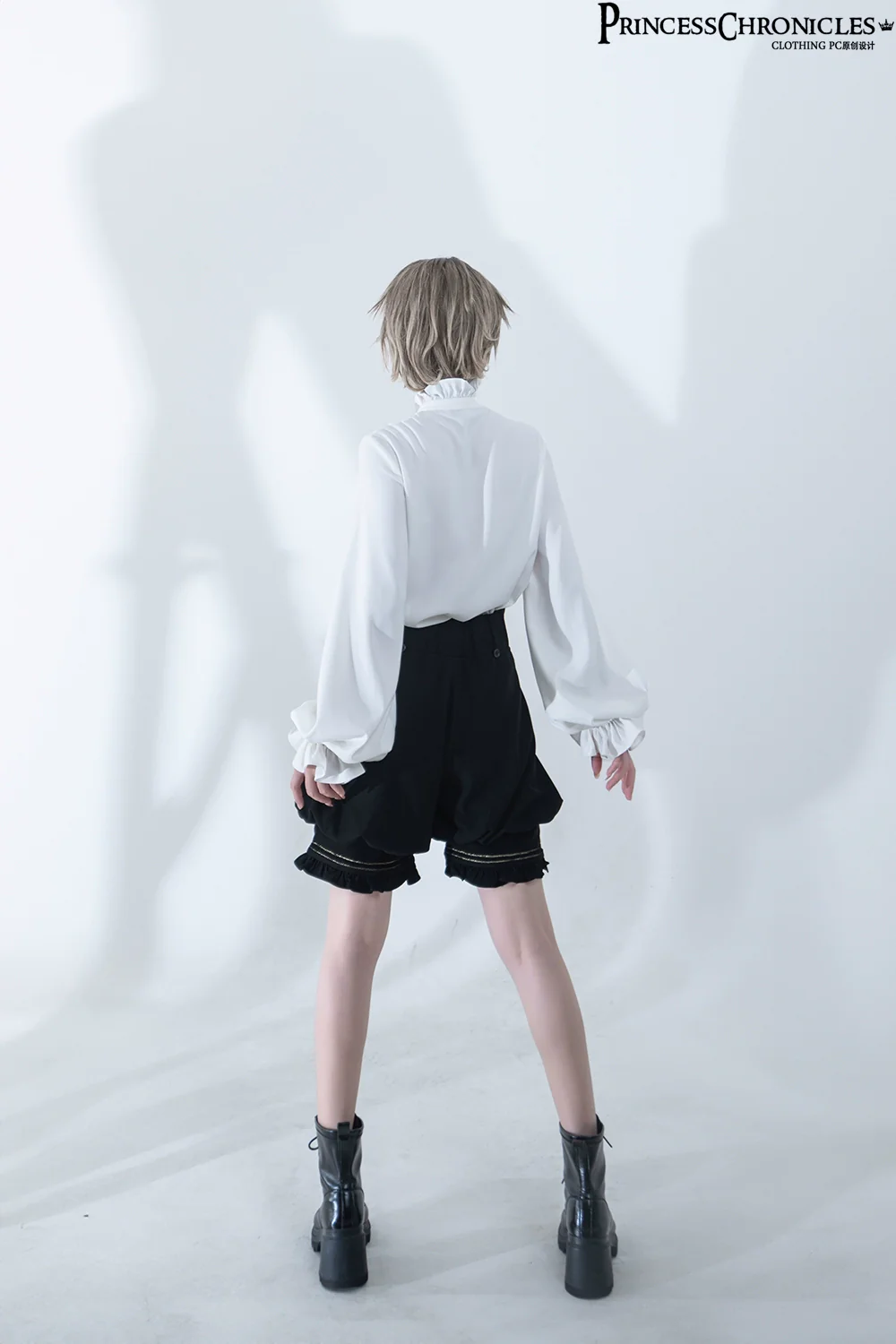 Desperate Bunny - Ouji Lolita Vest Shorts Set - Image 15
