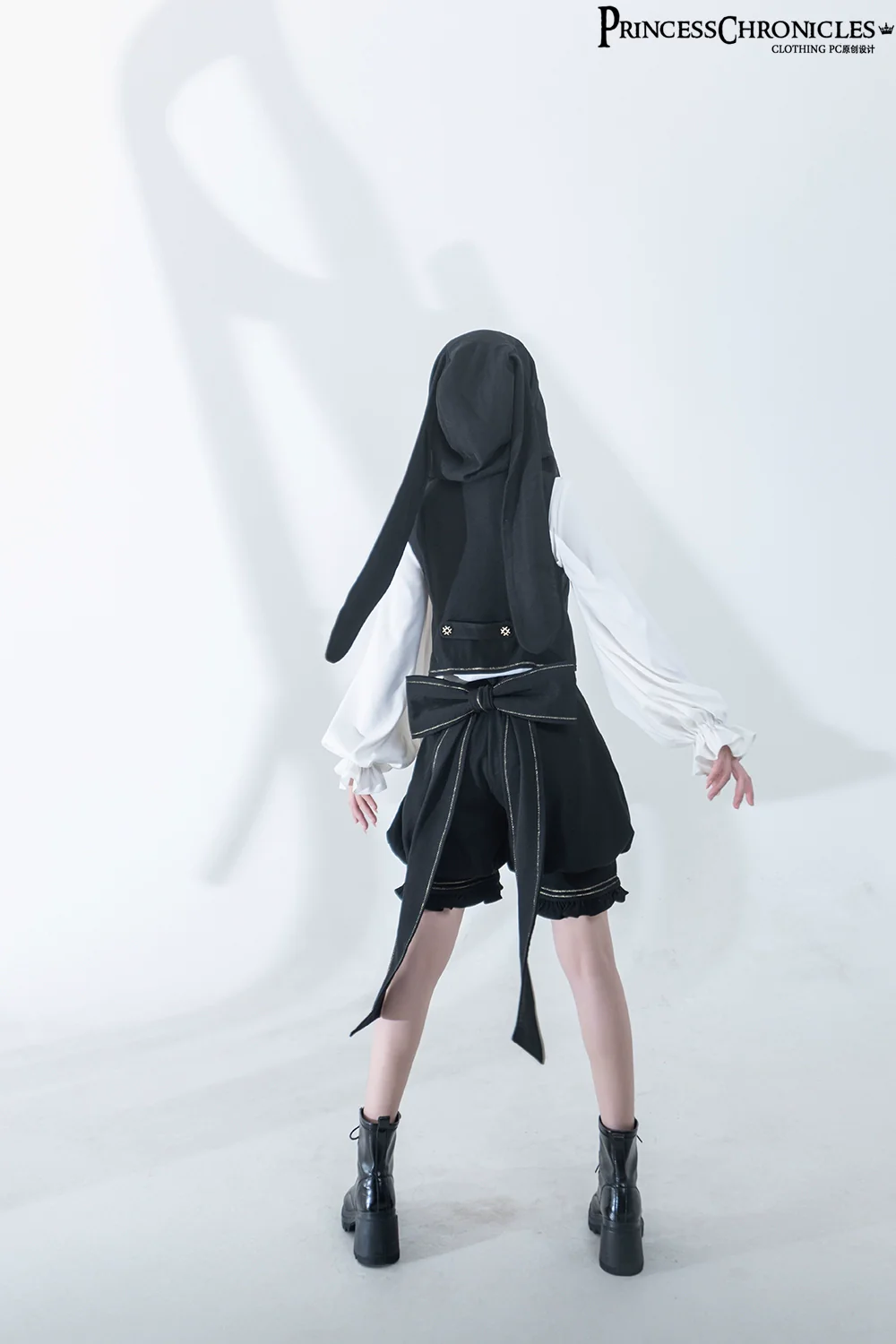 Desperate Bunny - Ouji Lolita Vest Shorts Set - Image 20