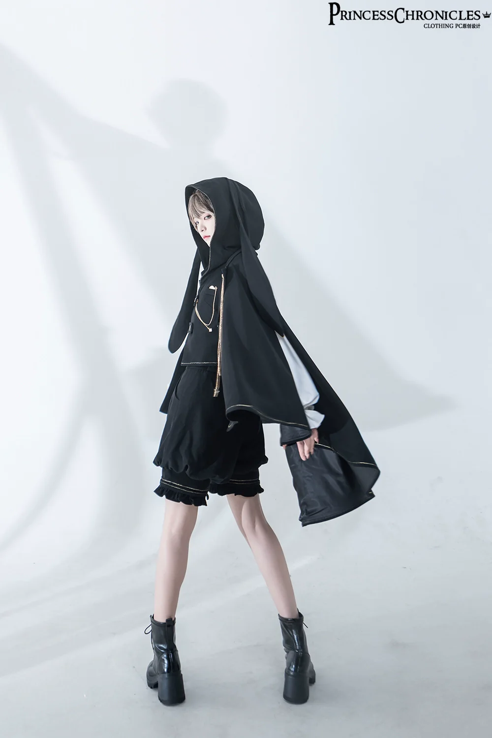 Desperate Bunny - Ouji Lolita Vest Shorts Set - Image 21