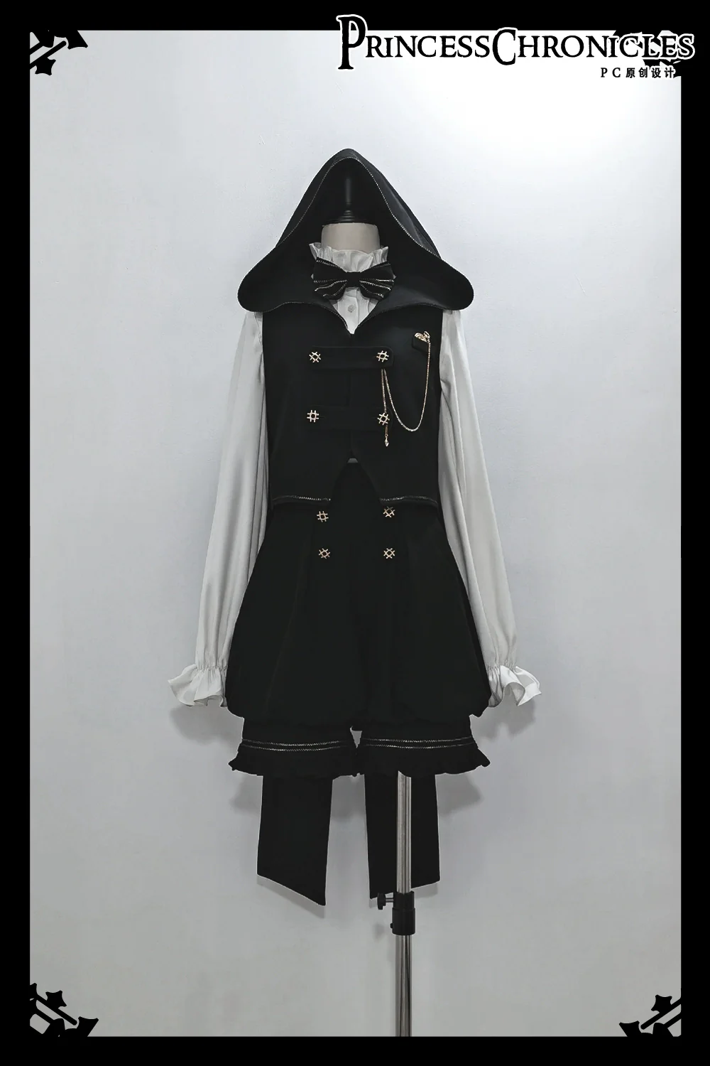 Desperate Bunny - Ouji Lolita Vest Shorts Set - Image 36