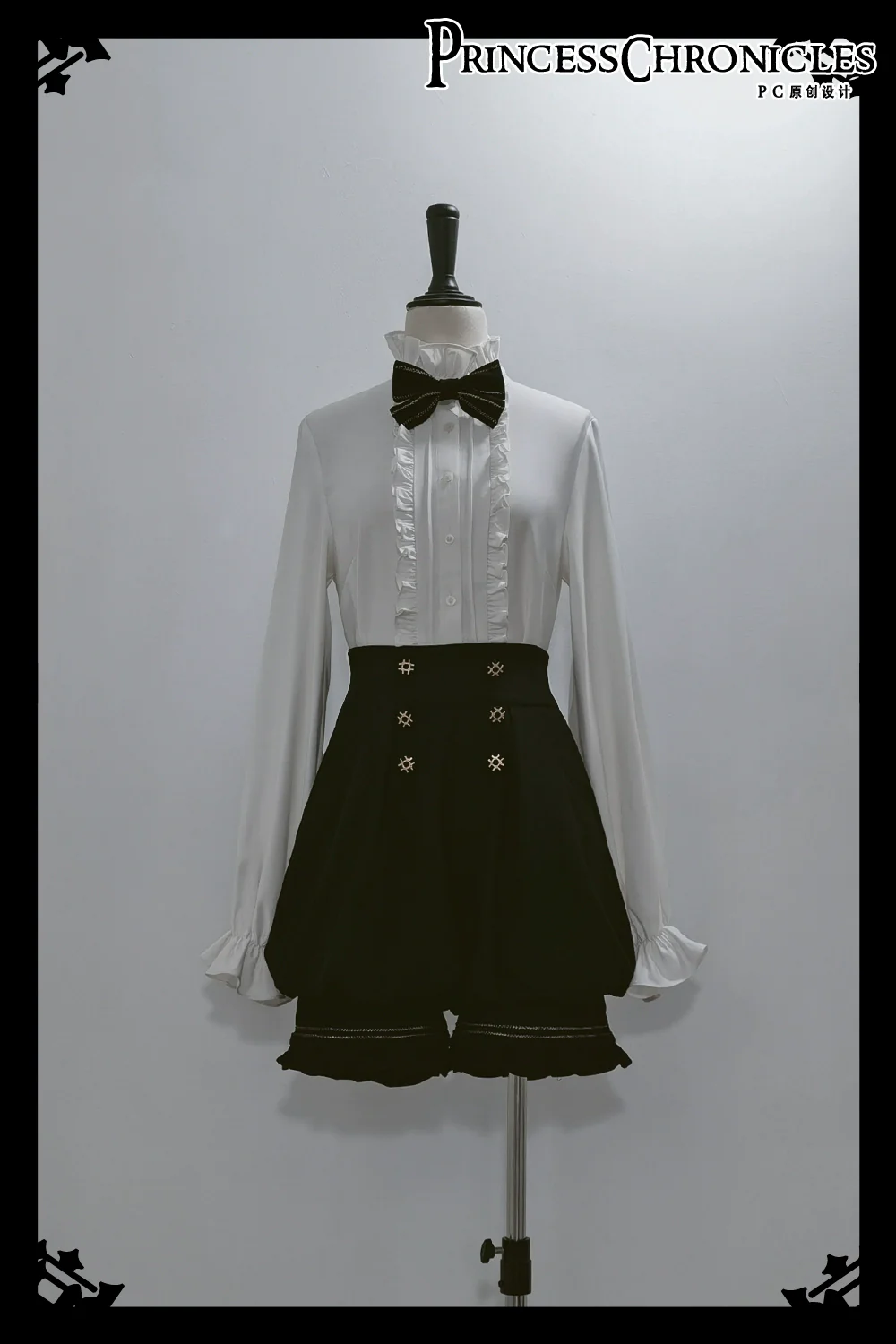 Desperate Bunny - Ouji Lolita Vest Shorts Set - Image 41