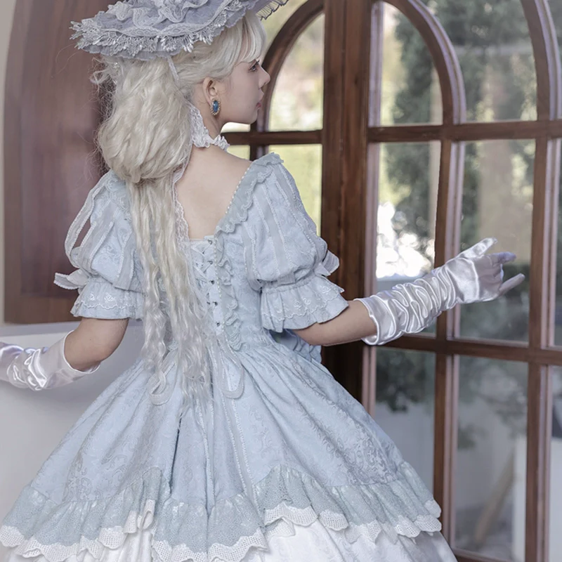 Rose Island - Fairytale Dance - Princess Lolita OP Halter Neckline Dress - Image 8