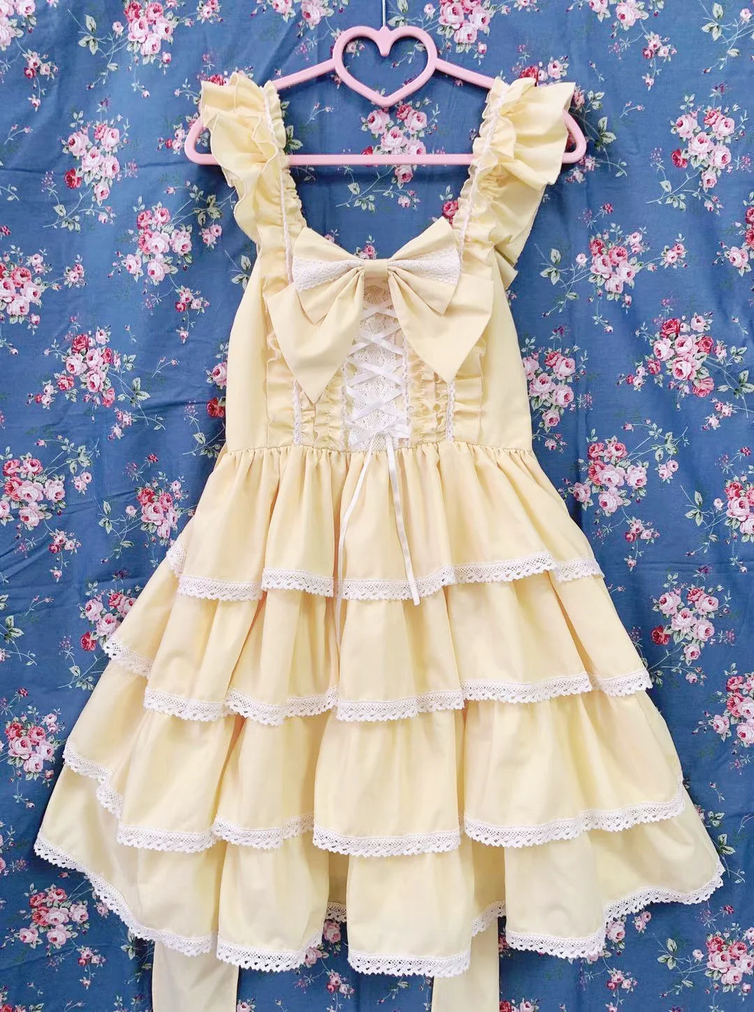 Princess Tata Kawaii Solid Color Lolita JSK - Image 14