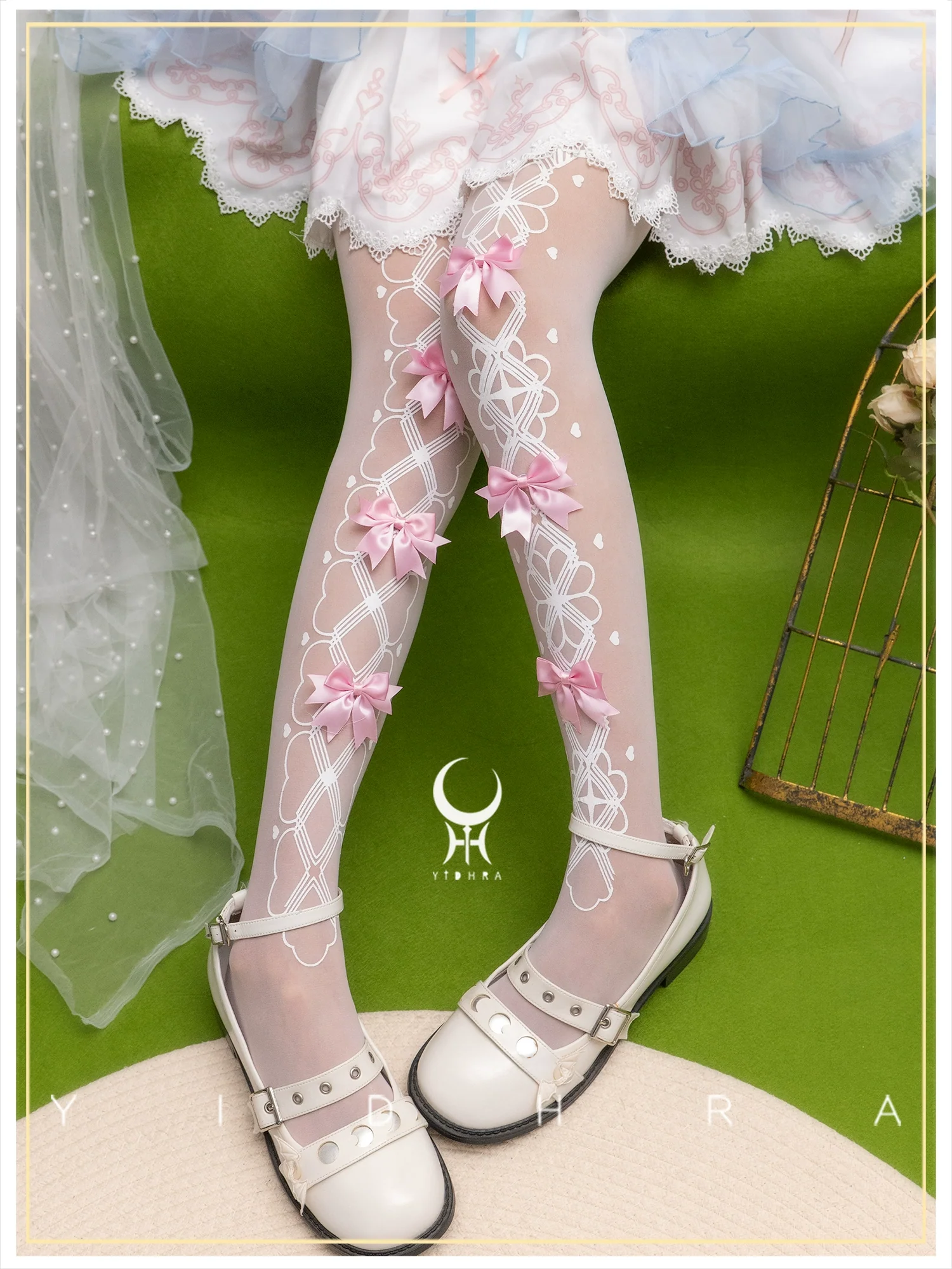 Yidhra - Witch 2.0 - Printed Lolita Pantyhose, Gorgeous Style - Image 10