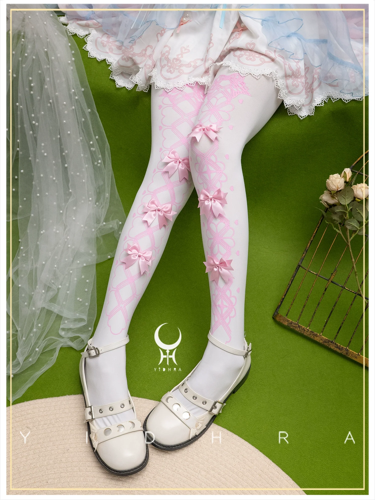 Yidhra - Witch 2.0 - Printed Lolita Pantyhose, Gorgeous Style - Image 7
