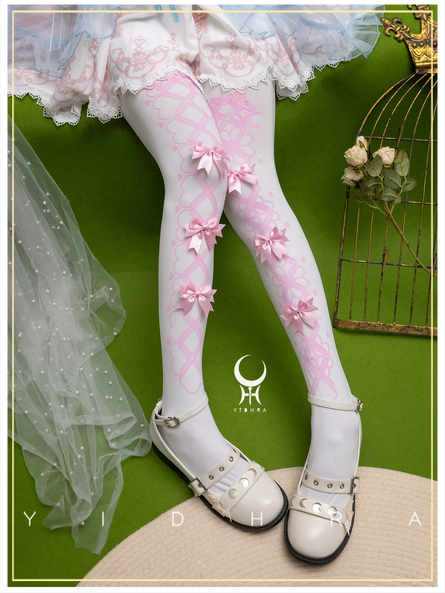 Yidhra - Witch 2.0 - Printed Lolita Pantyhose, Gorgeous Style - Image 8