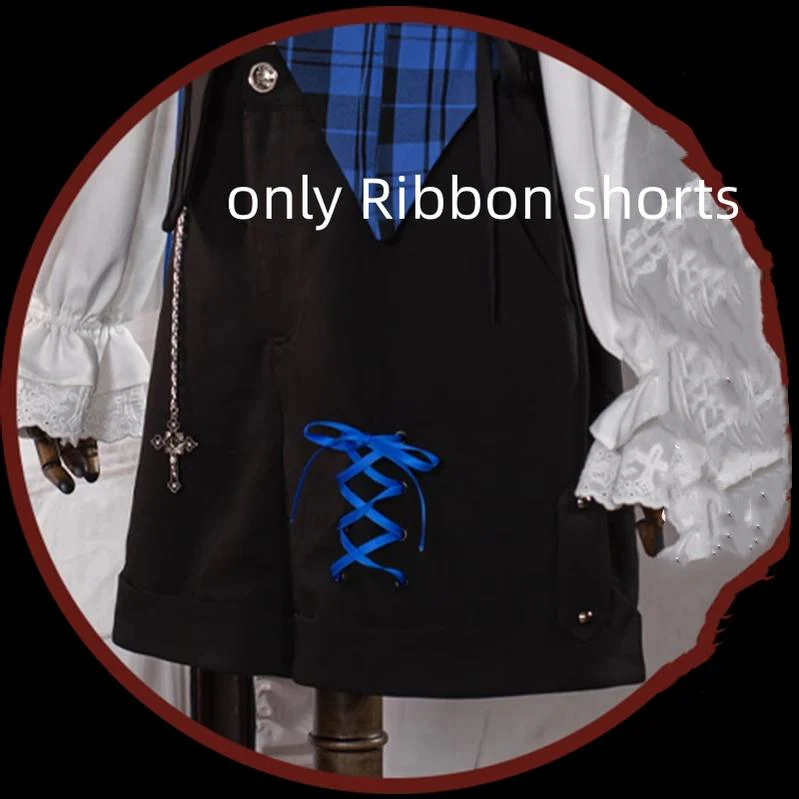Kalila - Punk Lolita Dress Set Plaid Shorts Set - Image 28