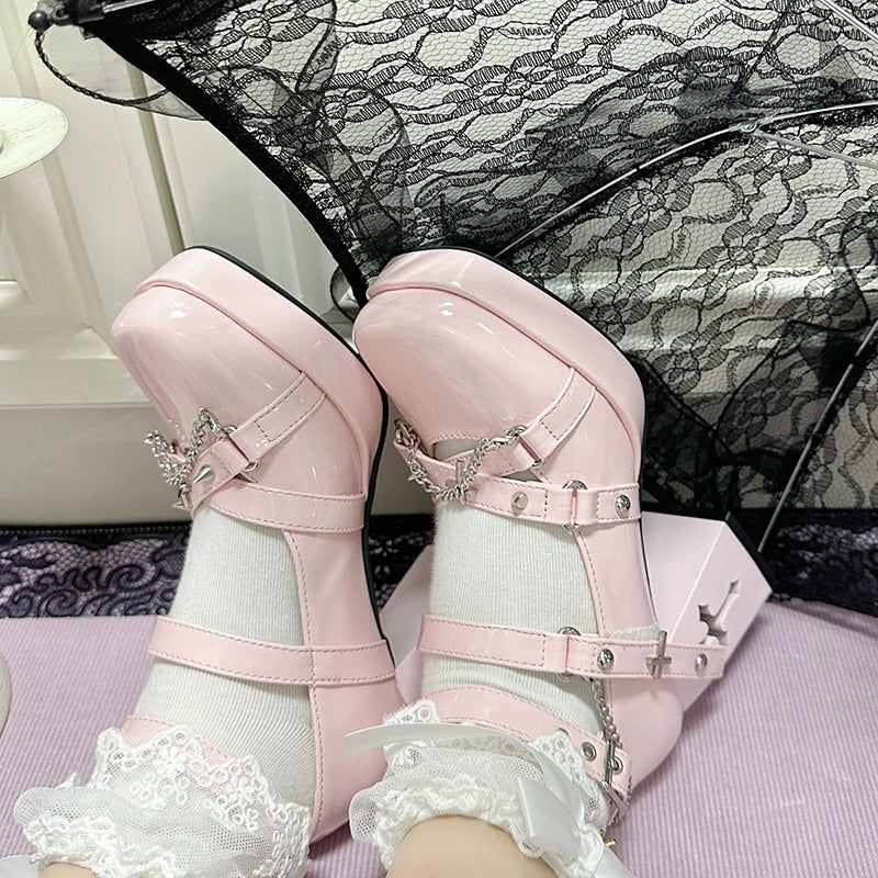 Witch's Night - Punk Lolita Heels Y2K Elegant Lolita Shoes - Image 20