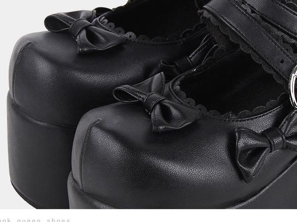 Angelic Imprint - Angelic Imprint - Punk Lolita Shoes High Platform Shoes with Bow - Image 14