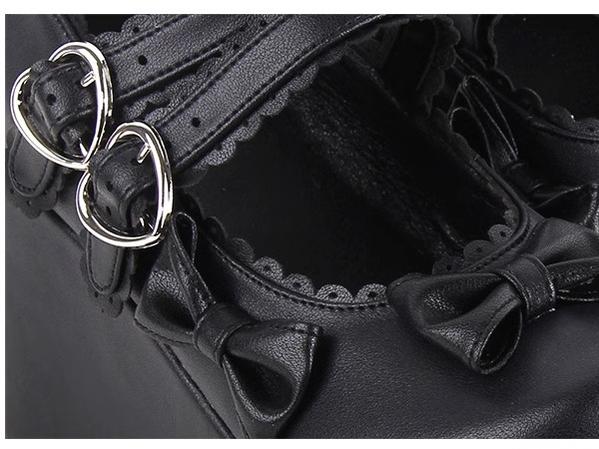 Angelic Imprint - Angelic Imprint - Punk Lolita Shoes High Platform Shoes with Bow - Image 15