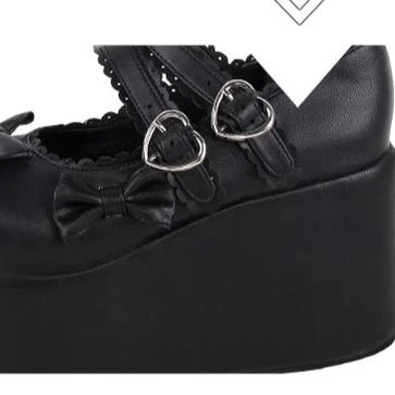 Angelic Imprint - Angelic Imprint - Punk Lolita Shoes High Platform Shoes with Bow - Image 16