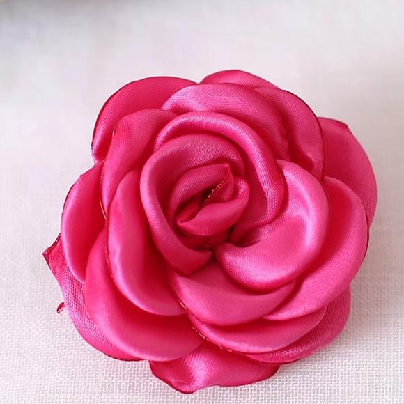 Xiaogui - Retro Lolita Brooch Rose Hairpins Flower Headdress - Image 18