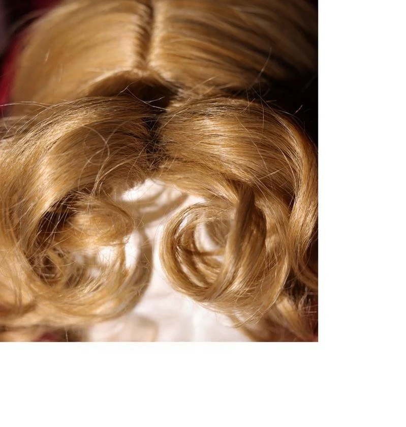 Retro Lolita Roman Roll Wig, Detachable Ponytails - Image 5