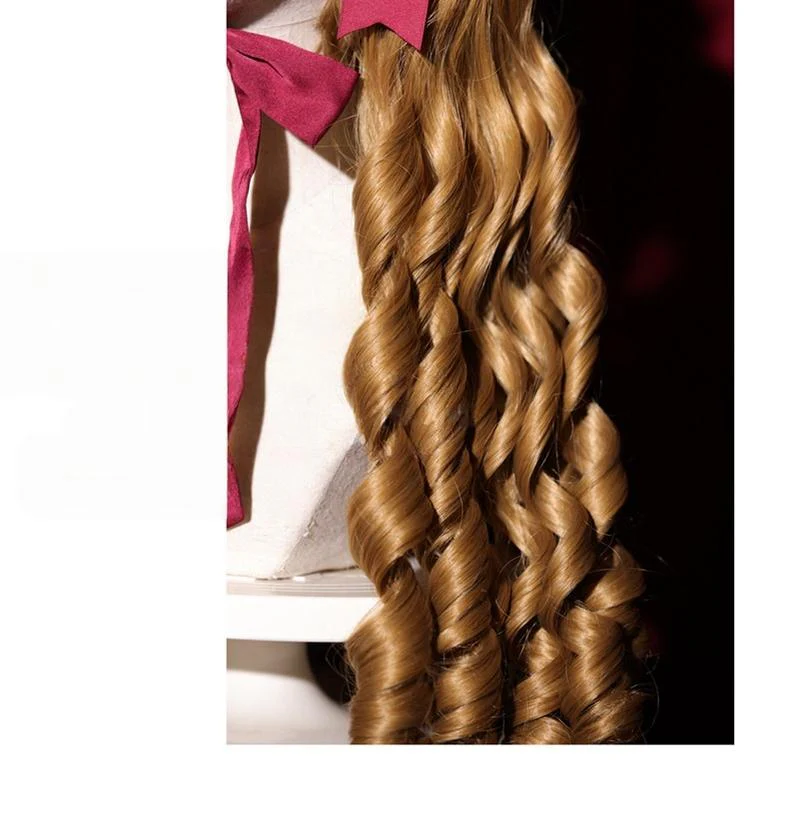 Retro Lolita Roman Roll Wig, Detachable Ponytails - Image 6
