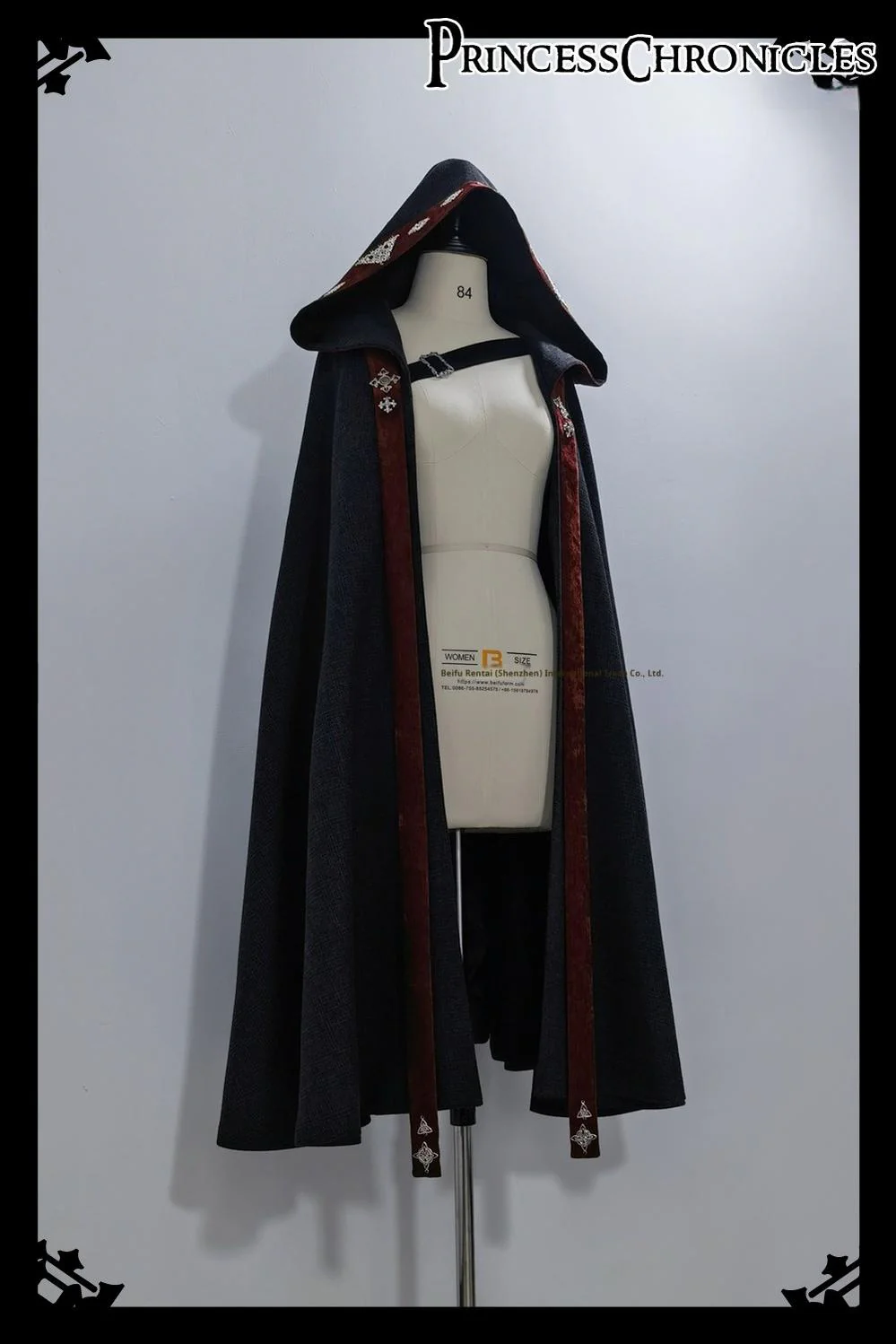Divine Covenant - Retro Ouji Lolita Pants Suit Male Lolita Long Cape - Image 11