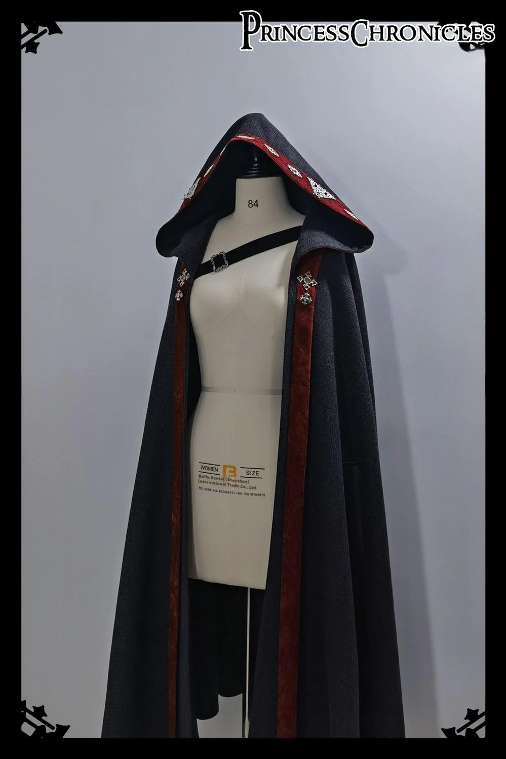 Divine Covenant - Retro Ouji Lolita Pants Suit Male Lolita Long Cape - Image 12
