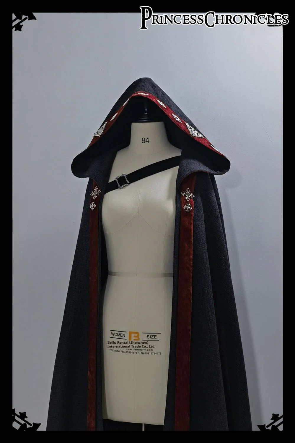 Divine Covenant - Retro Ouji Lolita Pants Suit Male Lolita Long Cape - Image 13