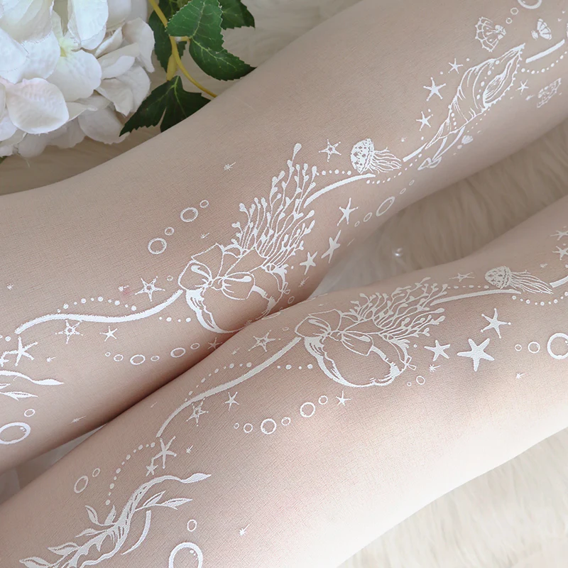 Roji roji - Japanese Style Lolita Tights - Image 3