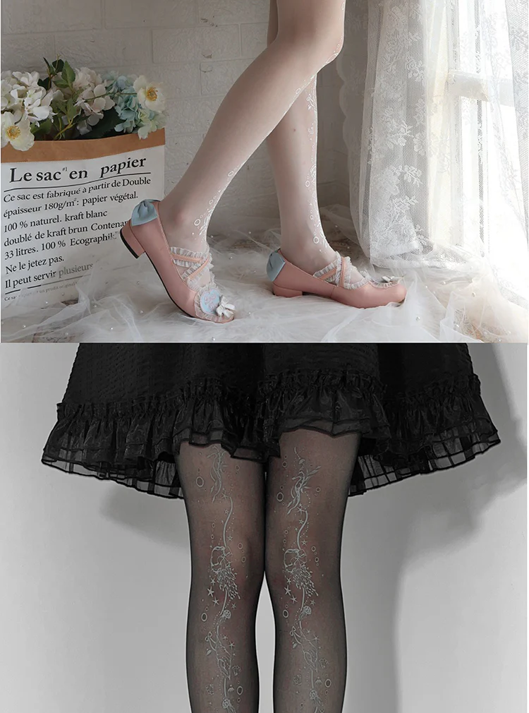 Roji roji - Japanese Style Lolita Tights - Image 7