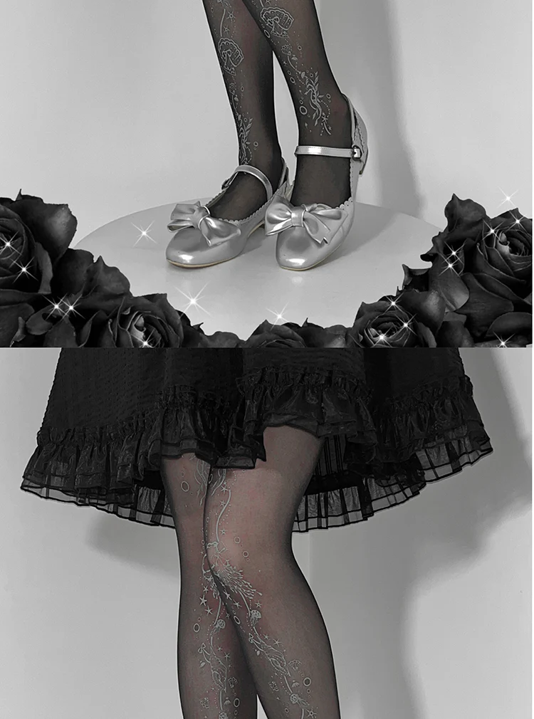 Roji roji - Japanese Style Lolita Tights - Image 9