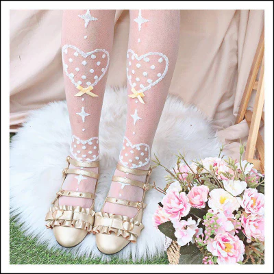 Roji roji - Super Thin Summer Lolita Knee Socks - Image 18