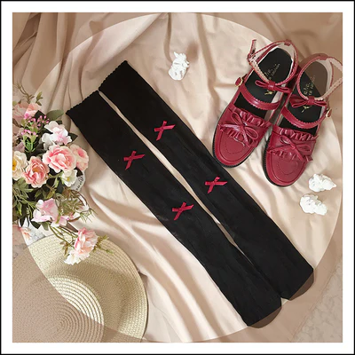 Roji roji - Super Thin Summer Lolita Knee Socks - Image 27