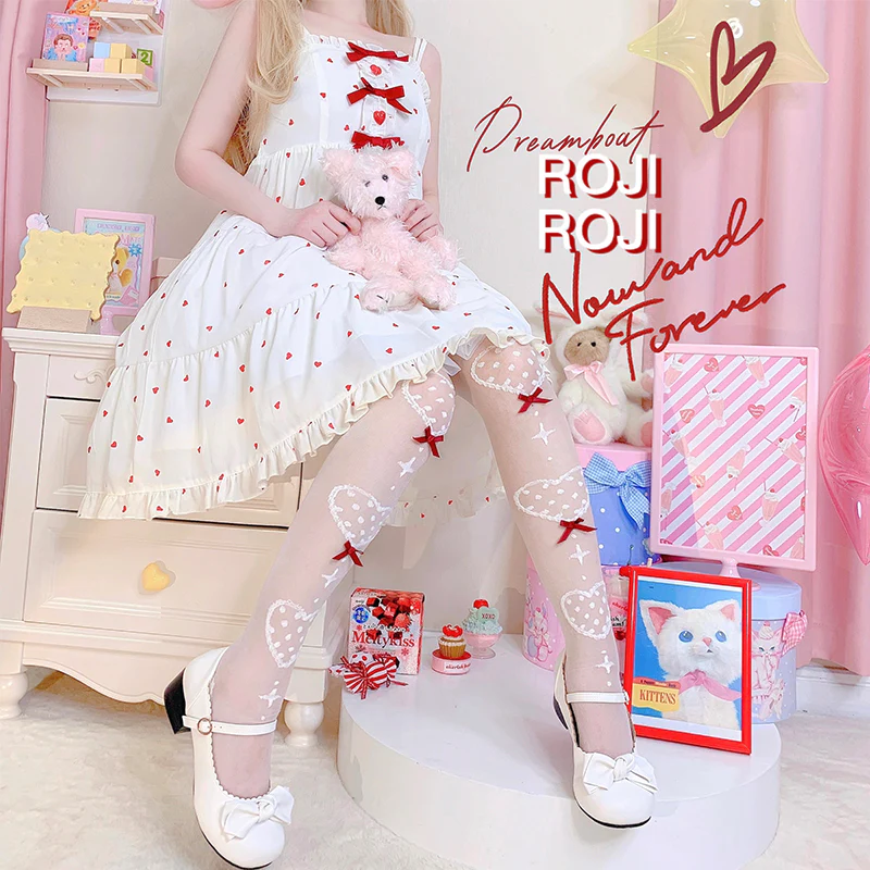 Roji roji - Super Thin Summer Lolita Knee Socks - Image 4
