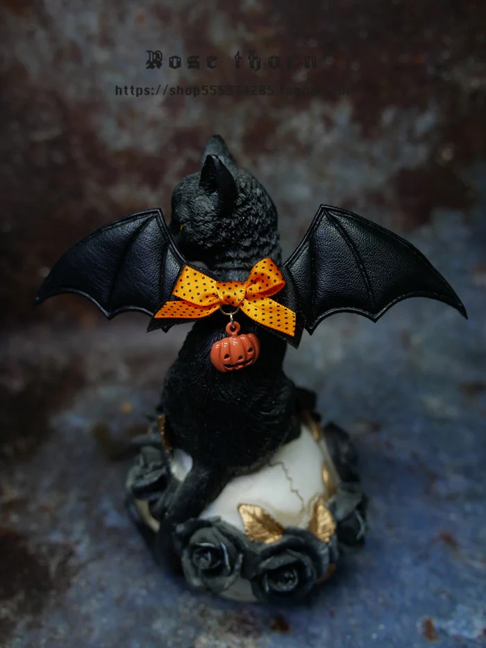 Rose Thorn - Multicolors Gothic Lolita Little Bat Brooch Hairpin - Image 18