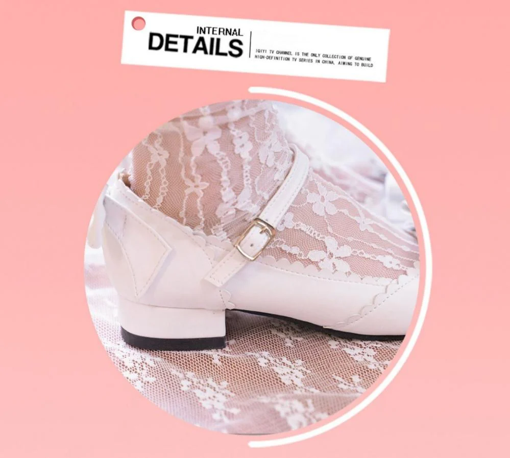 Round Toe Lolita Shoes Sweet Bow Design Size 33-41 - Image 20