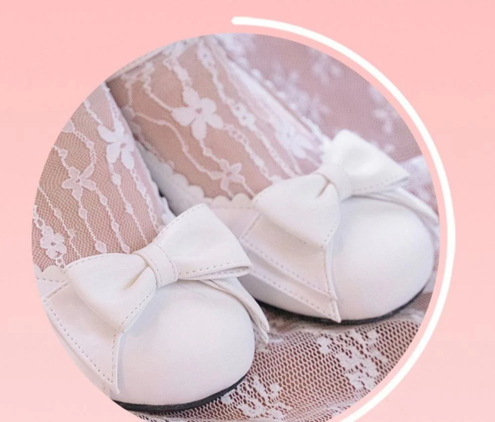 Round Toe Lolita Shoes Sweet Bow Design Size 33-41 - Image 21