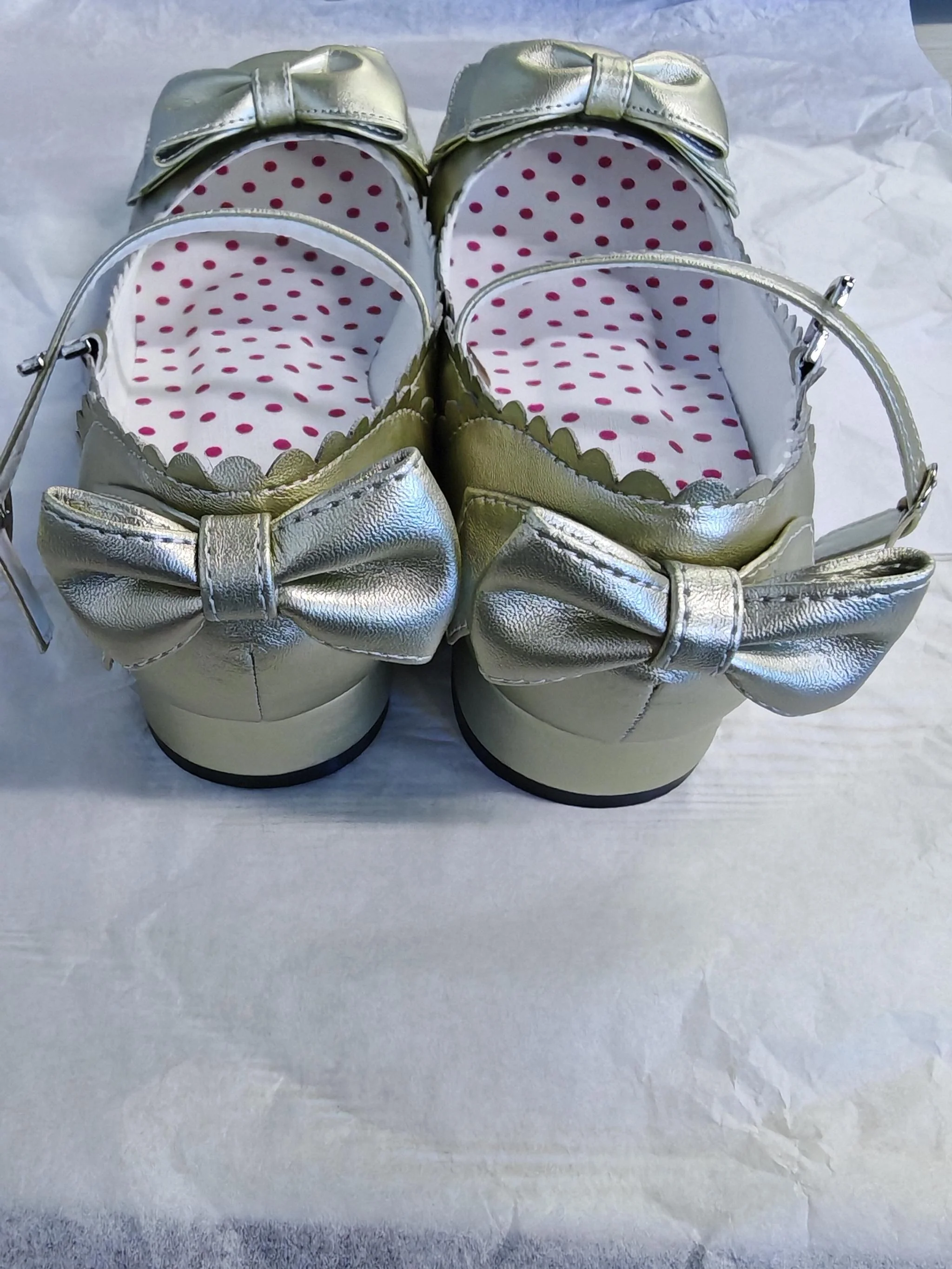 Round Toe Lolita Shoes Sweet Bow Design Size 33-41 - Image 32