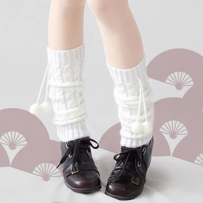 Pure Color Knee Stockings Multicolors - Image 6