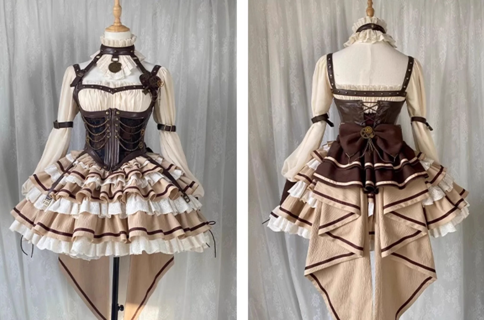 Time Sand Rear - Punk Lolita OP Cute Daily Lolita Dress - Image 18