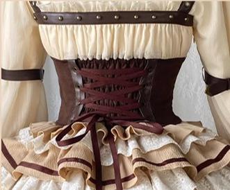 Time Sand Rear - Punk Lolita OP Cute Daily Lolita Dress - Image 20