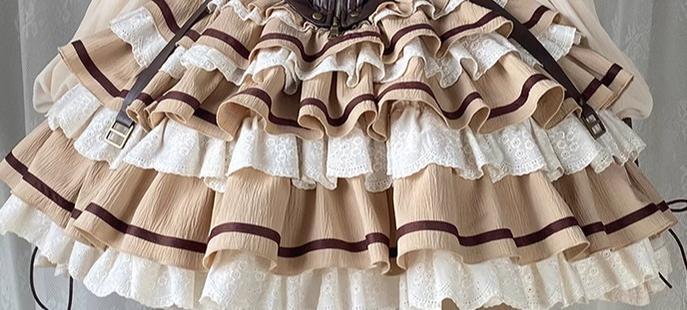 Time Sand Rear - Punk Lolita OP Cute Daily Lolita Dress - Image 22