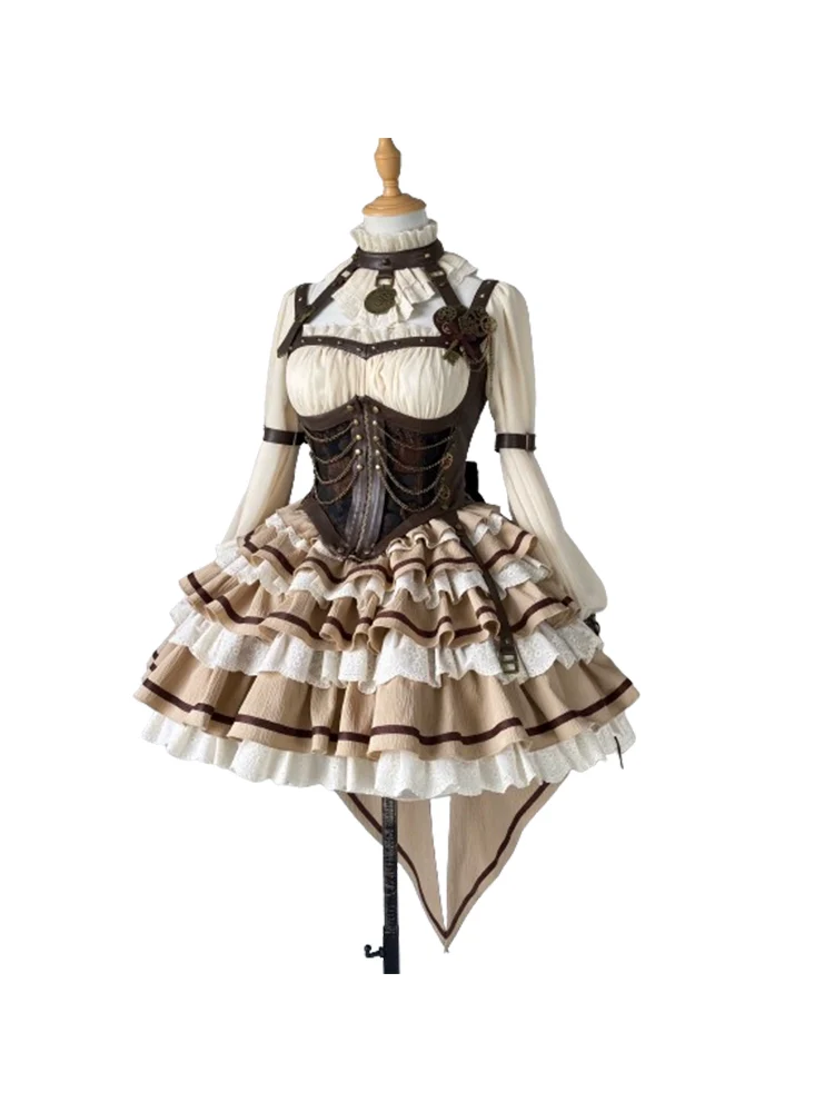 Time Sand Rear - Punk Lolita OP Cute Daily Lolita Dress - Image 23