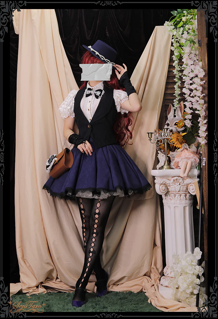Canneles Elegant Classic High Waist Lolita Skirt - Image 32