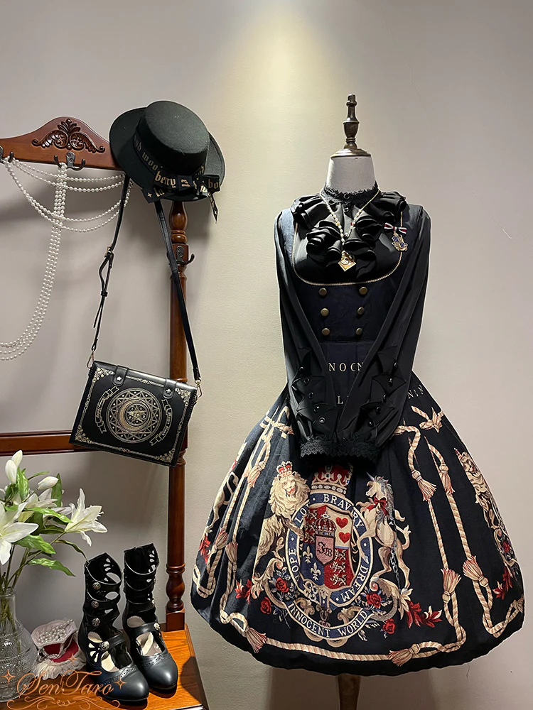 Dark Forest - Elegant Baroque Lolita Blouse - Image 13