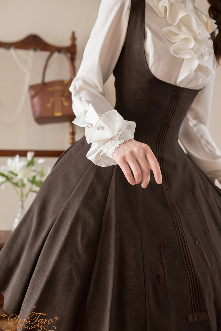 Dark Forest - Elegant Baroque Lolita Blouse - Image 21