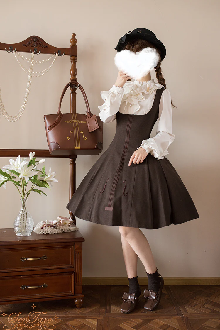 Dark Forest - Elegant Baroque Lolita Blouse - Image 22
