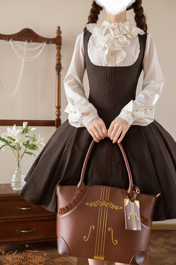 Dark Forest - Elegant Baroque Lolita Blouse - Image 23