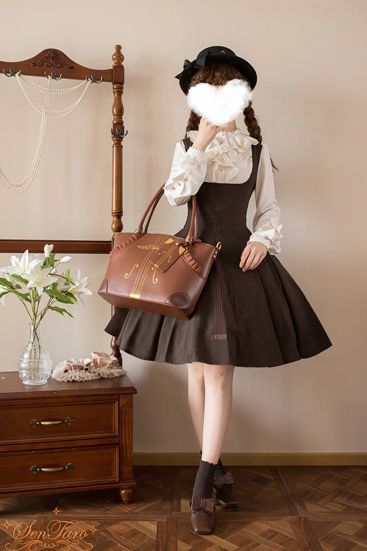 Dark Forest - Elegant Baroque Lolita Blouse - Image 25