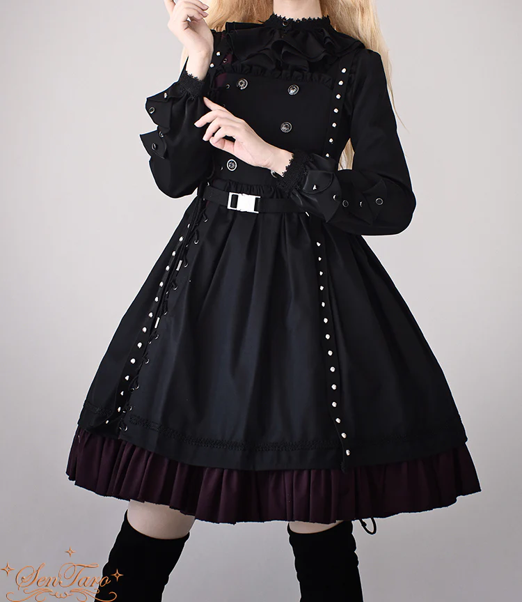 Dark Forest - Elegant Baroque Lolita Blouse - Image 27