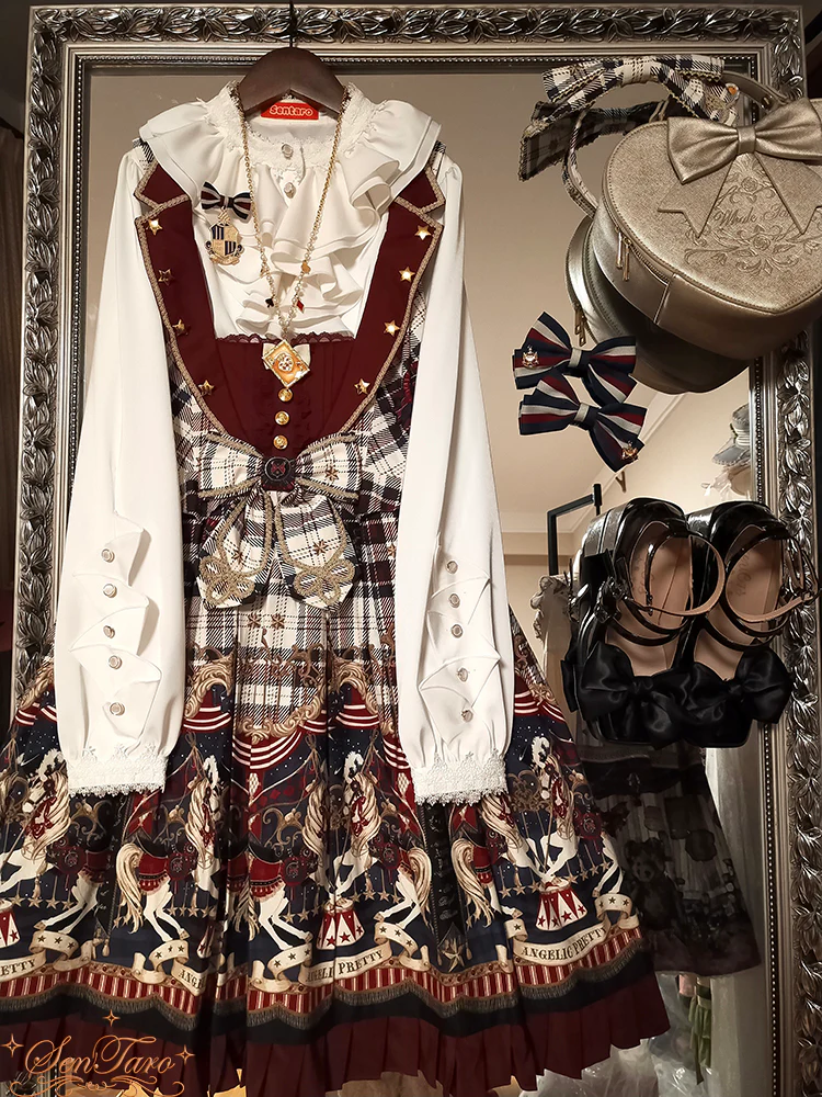 Dark Forest - Elegant Baroque Lolita Blouse - Image 30