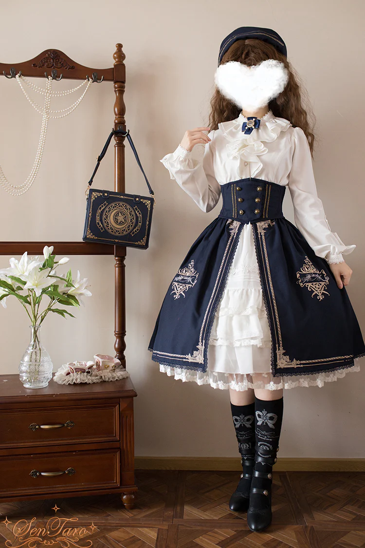 Dark Forest - Elegant Baroque Lolita Blouse - Image 7