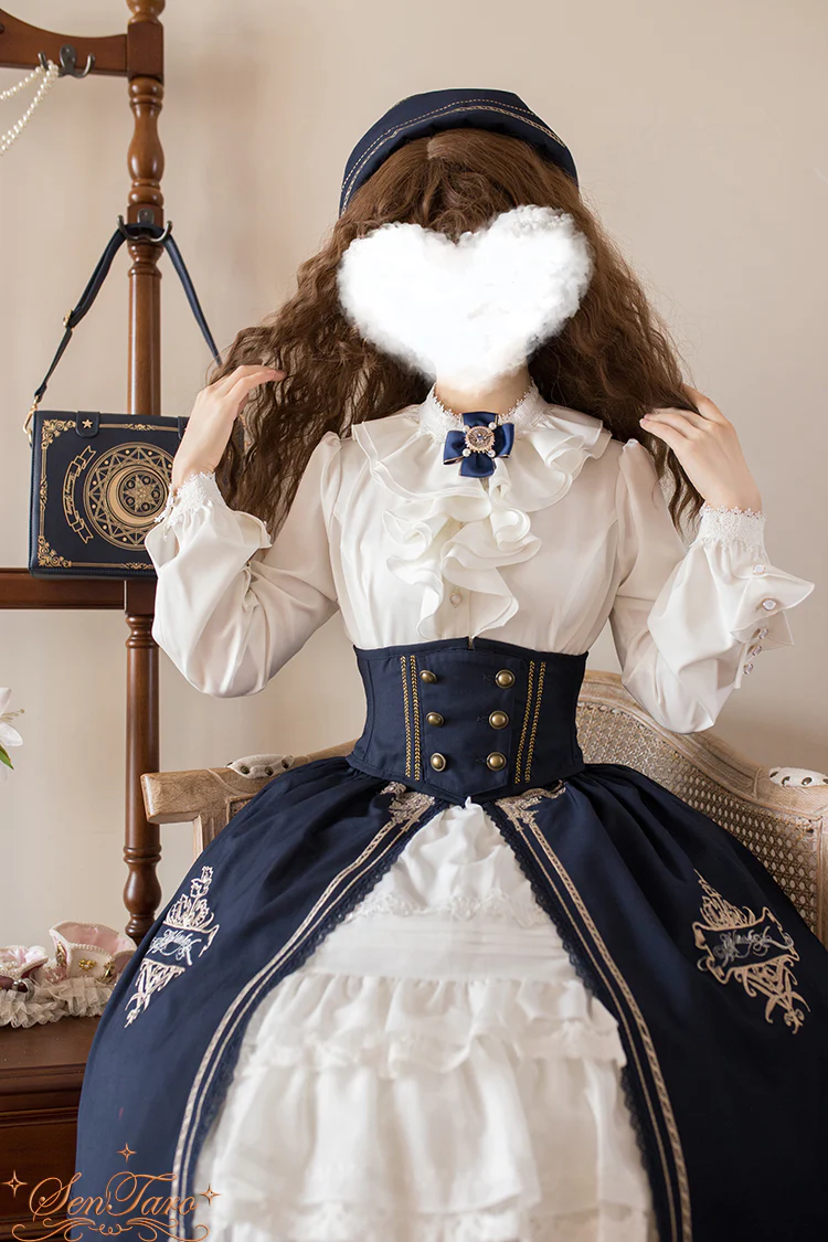 Dark Forest - Elegant Baroque Lolita Blouse - Image 8