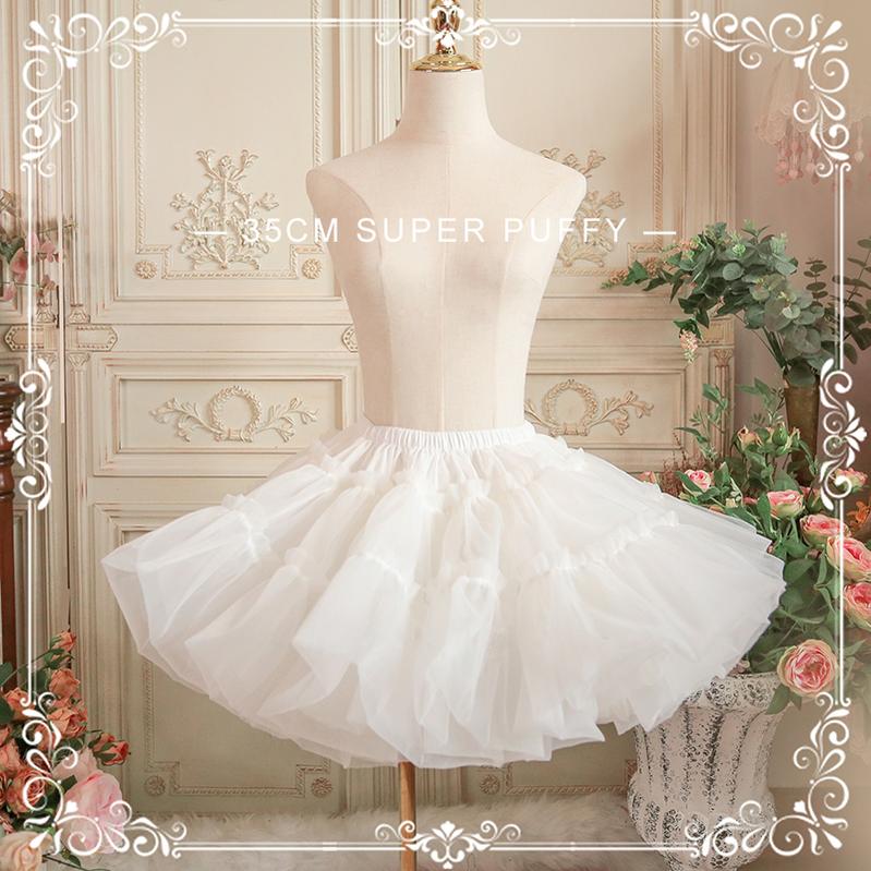Aurora&Ariel - Short A Line Dailywear Petticoat | 13.8" (35 cm) Length - Image 4