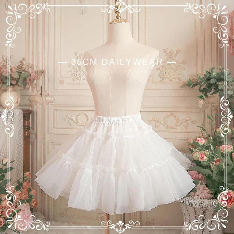 Aurora&Ariel - Short A Line Dailywear Petticoat | 13.8" (35 cm) Length - Image 82