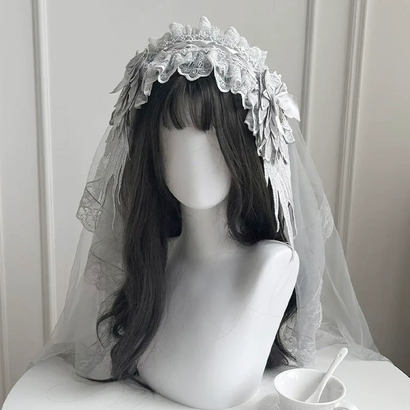 Humanoid Robot - Silver Gothic Lolita Mermaid Skirt Set - Image 64